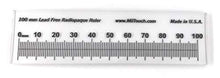 Load image into Gallery viewer, 100 mm Radiopaque Ruler - NIST Certified
