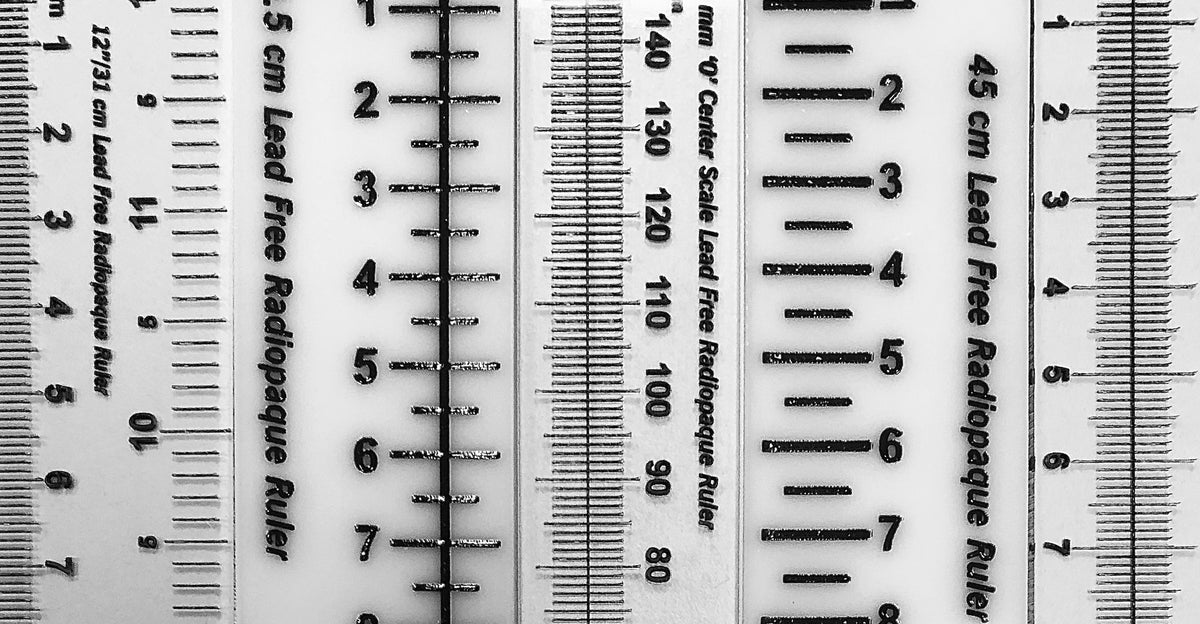 Radioqute Ruler All Radiopaque Rulers – MilTouch Solutions
