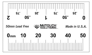 Fluoroscopy Ruler 50 mm / 2