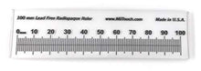 Load image into Gallery viewer, 100 mm Radiopaque Ruler - NIST Certified
