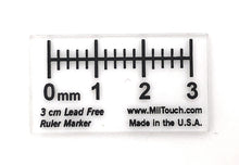 Load image into Gallery viewer, 3 cm Digital Style Radiopaque Ruler Marker
