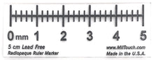Load image into Gallery viewer, 5 cm Digital Style Radiopaque Ruler Marker
