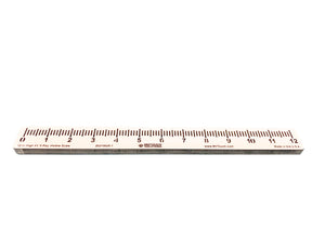 12" High kV X-Ray Visible Scale - NIST Certified